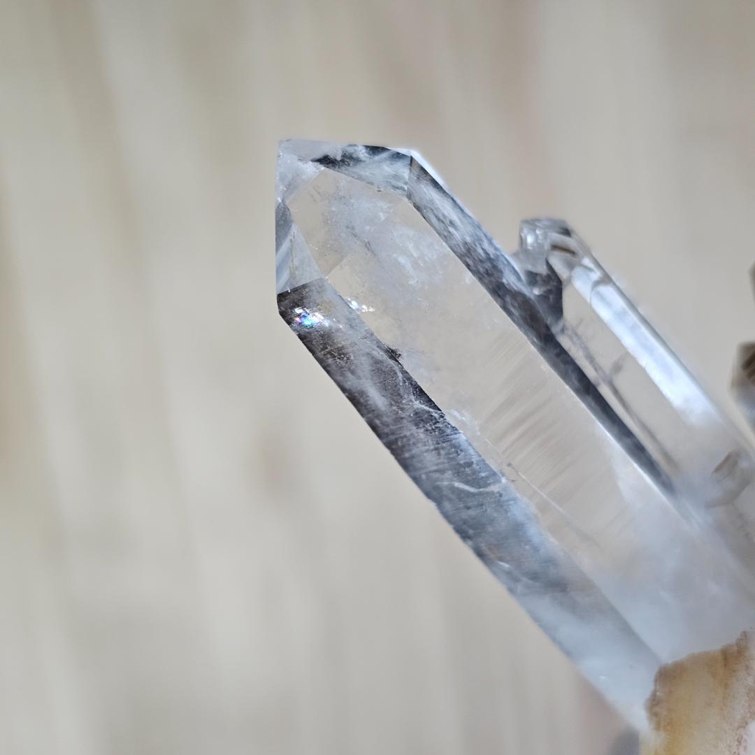 ヒマラヤ エンジェルラダー ゴールデンヒーラー 水晶クラスター【極希少】