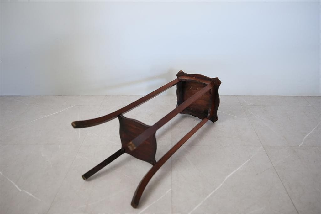 英国アンティーク木製フラワースタンド/花台/燭台/飾り棚テーブル(91-104)