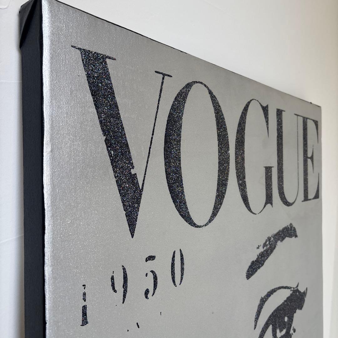 【希少・特大】シェーンボーデン「VOGUE 」シルクスクリーン 76×102