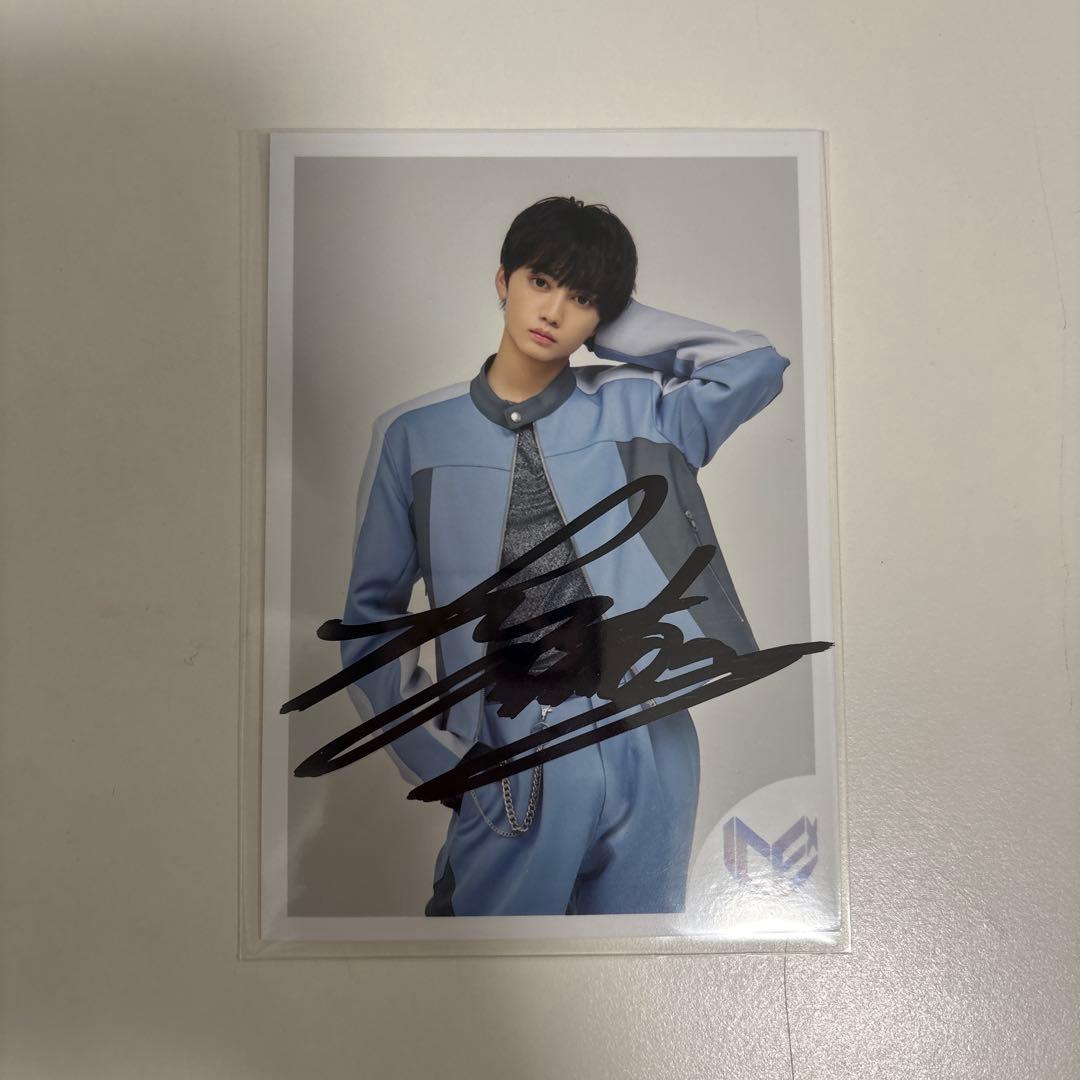 ICEx山本龍人 直筆サイン入り生写真