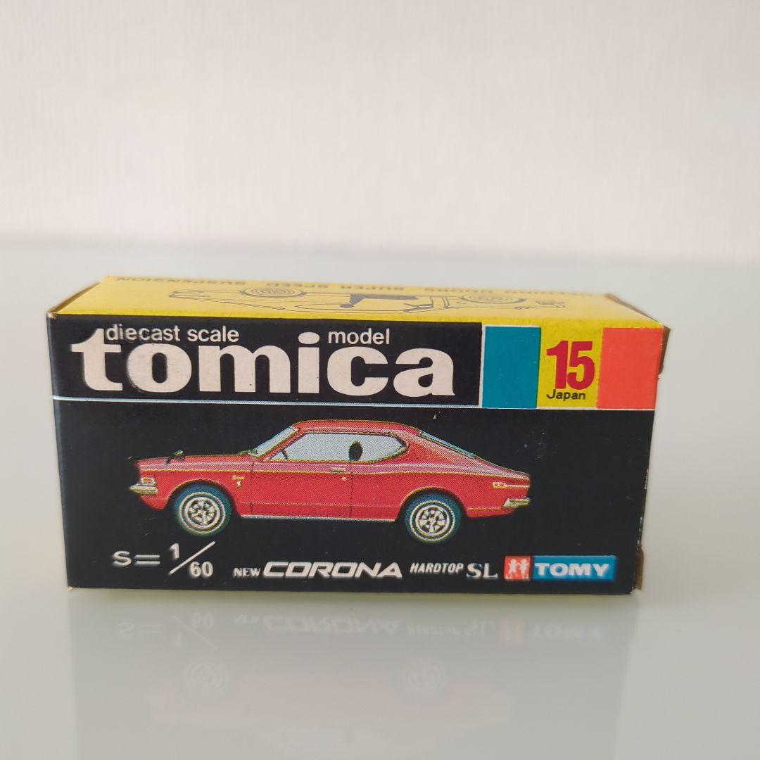 お値下げ【美品】黒箱 トミカ ニューコロナ ハードトップ SL 色指定箱