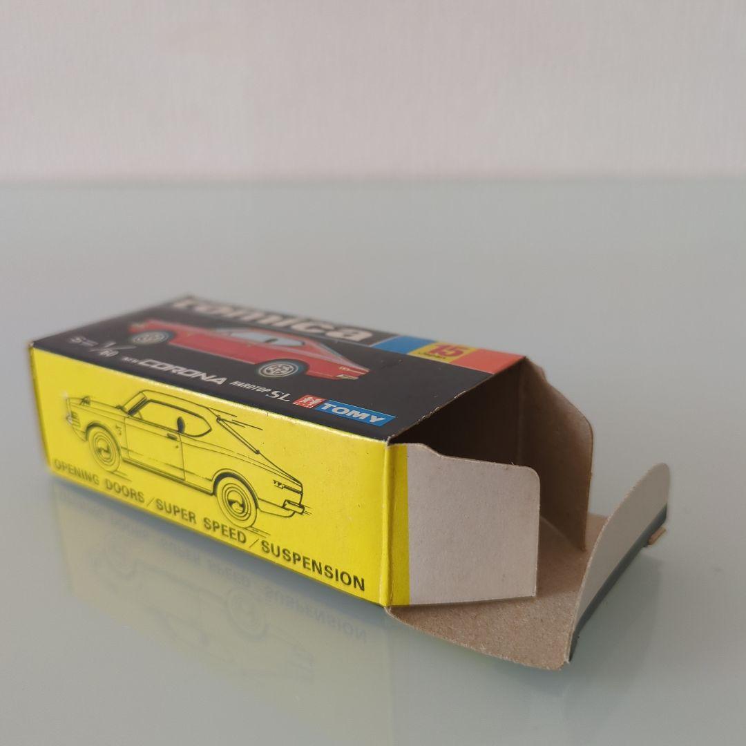 お値下げ【美品】黒箱 トミカ ニューコロナ ハードトップ SL 色指定箱