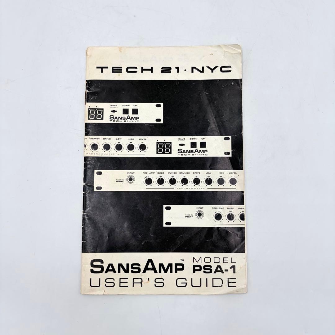 【動作品】TECH21 SANSAMP PSA-1 ギター プリアンプ
