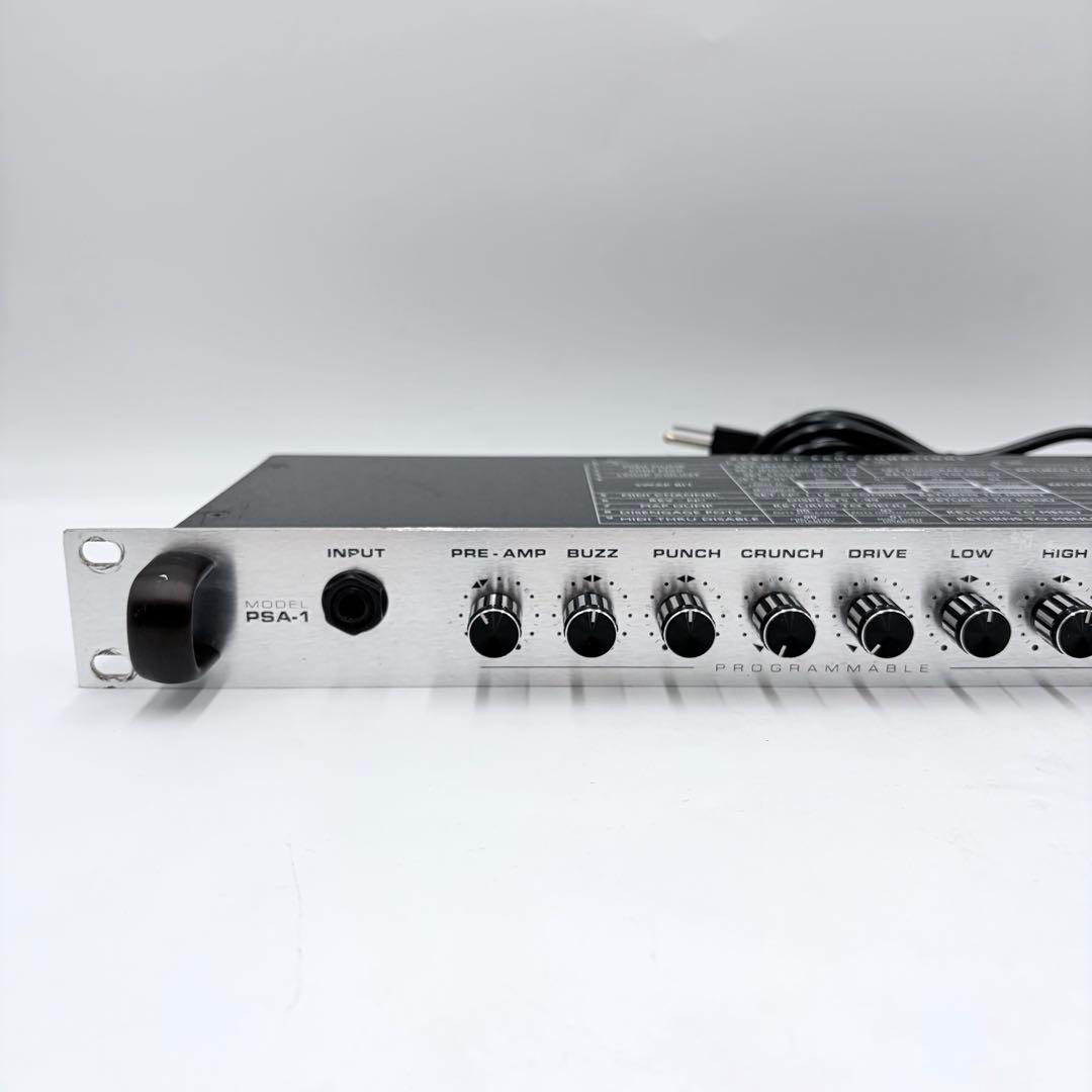 【動作品】TECH21 SANSAMP PSA-1 ギター プリアンプ