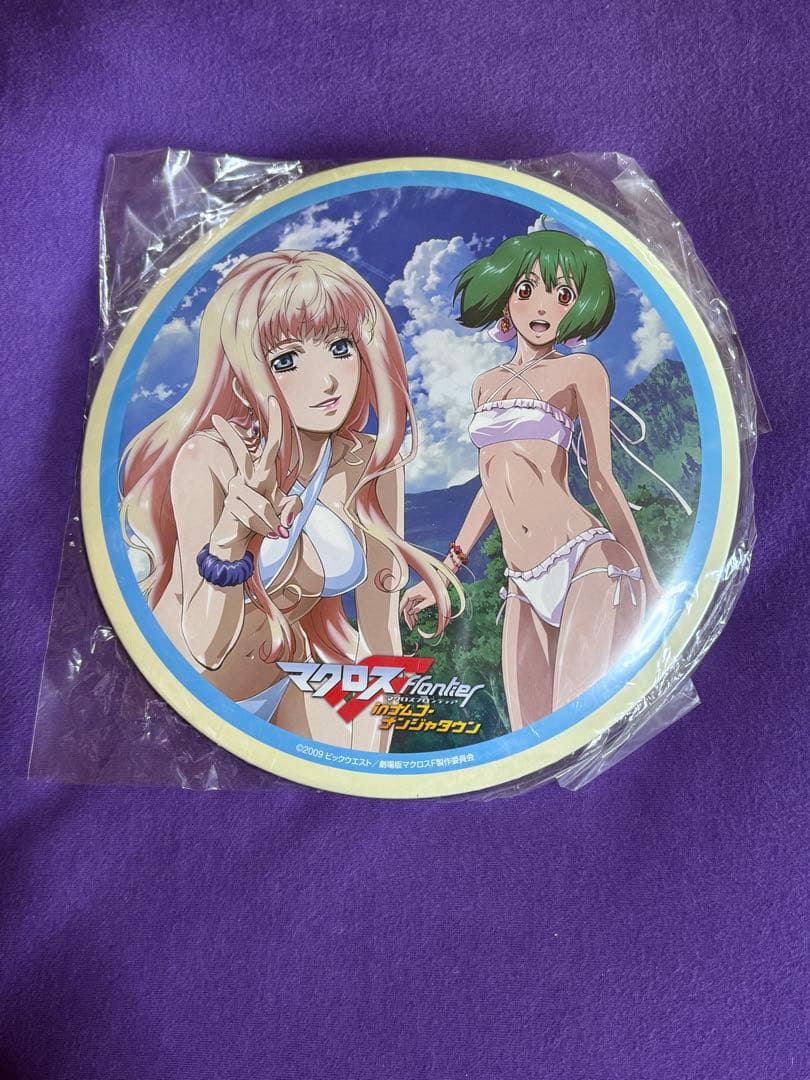 マクロスF 特大缶バッジセット