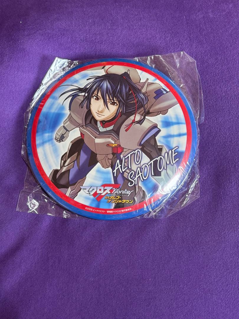 マクロスF 特大缶バッジセット