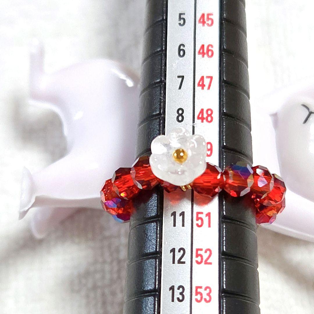 専用です☆ホタルガラスとレインボーオーラ水晶のゴムリング　他5品