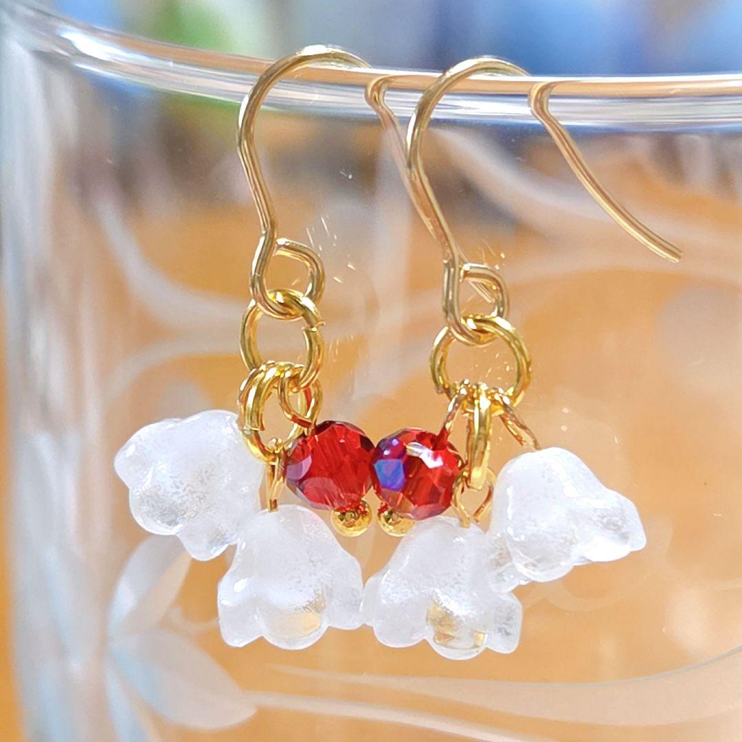 専用です☆ホタルガラスとレインボーオーラ水晶のゴムリング　他5品
