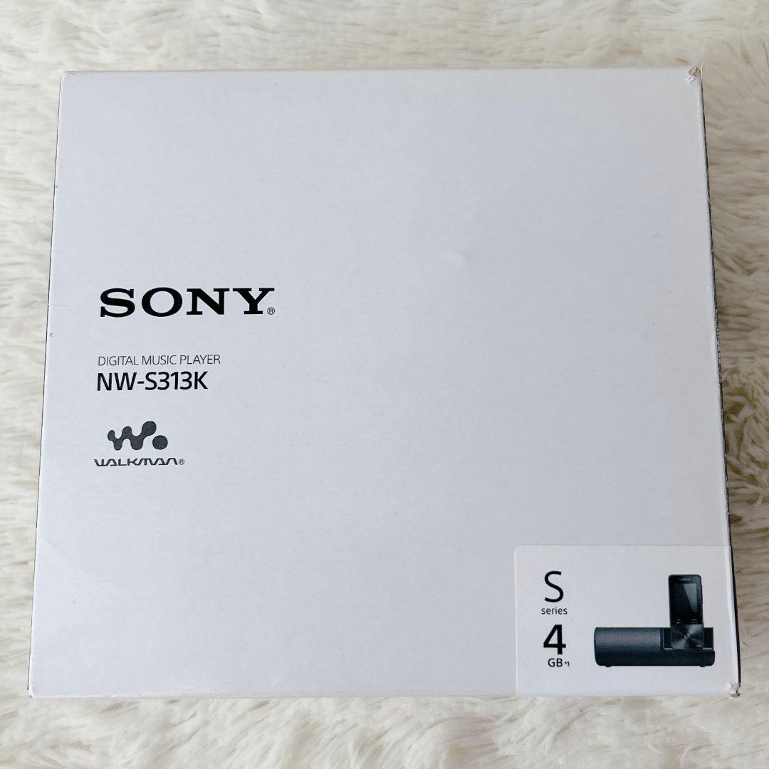 ✨️極美品✨️付属品完備✨️ SONY ウォークマン NW-S313K 黒