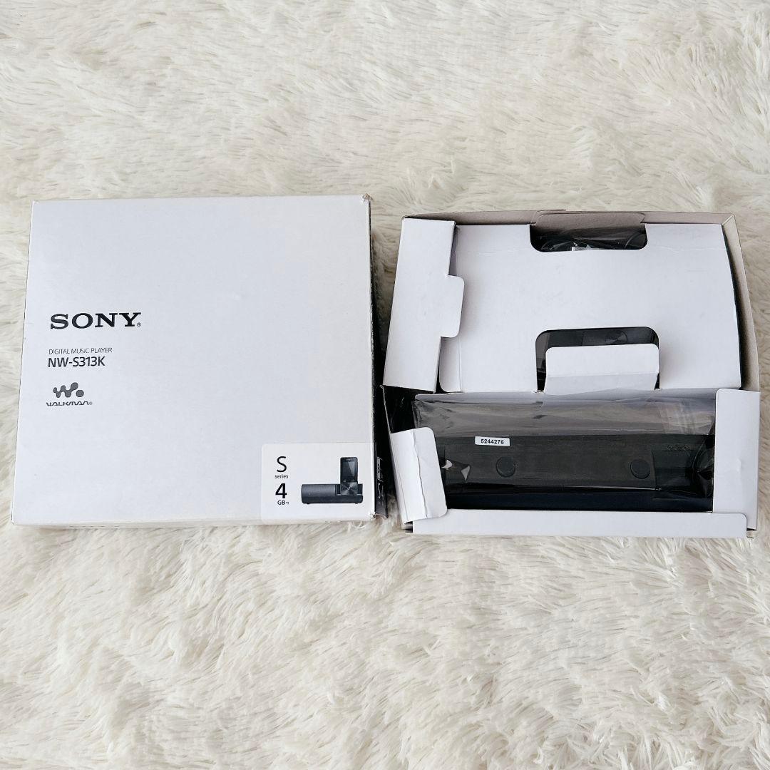✨️極美品✨️付属品完備✨️ SONY ウォークマン NW-S313K 黒