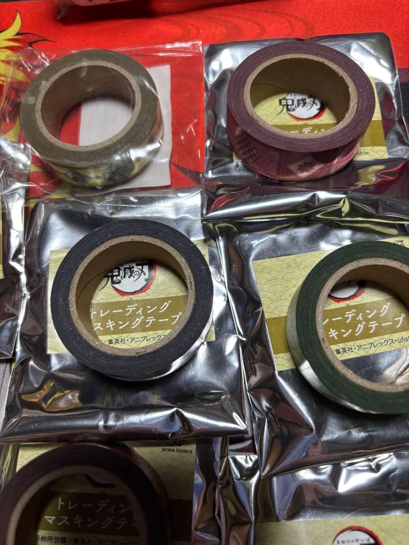 鬼滅　トレーディングマスキングテープ　14点セット