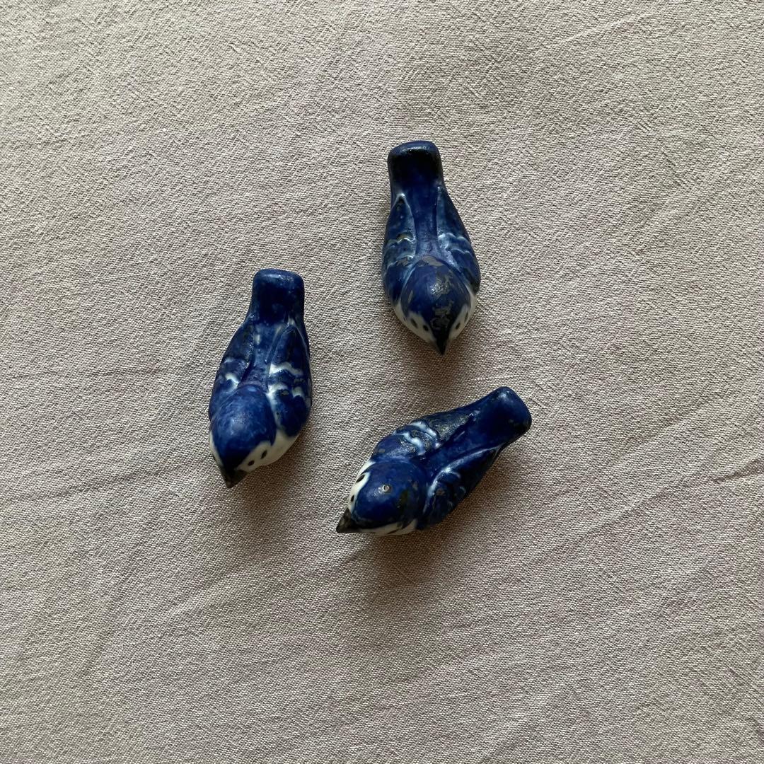 【新品未使用】中西申幸　チュン　箸置き　３個セット