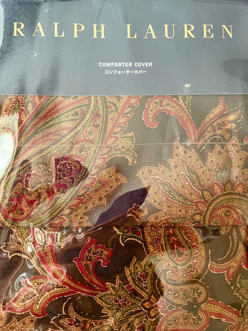 新品 Ralph Lauren コンフォーターカバー 150×210㎝ シングル
