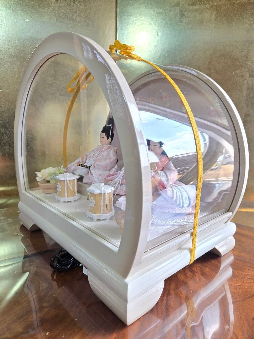【一点限り】雛人形 ケース飾り　K66