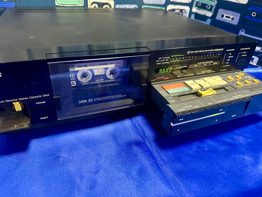 【希少】TEAC ダイレクトドライブオートリバースカセットデッキ　R-999X