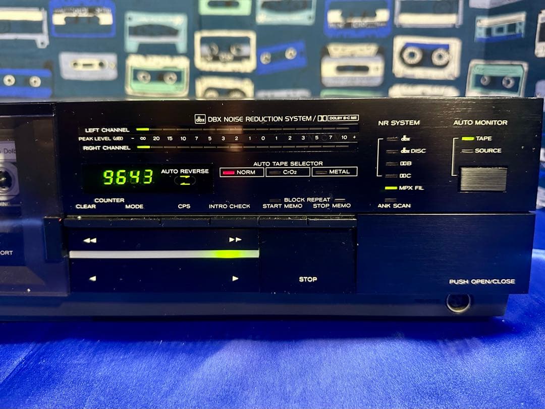 【希少】TEAC ダイレクトドライブオートリバースカセットデッキ　R-999X