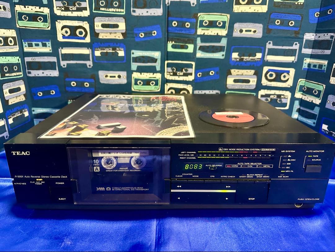 【希少】TEAC ダイレクトドライブオートリバースカセットデッキ　R-999X