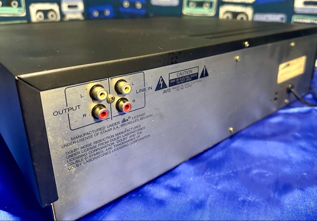 【希少】TEAC ダイレクトドライブオートリバースカセットデッキ　R-999X