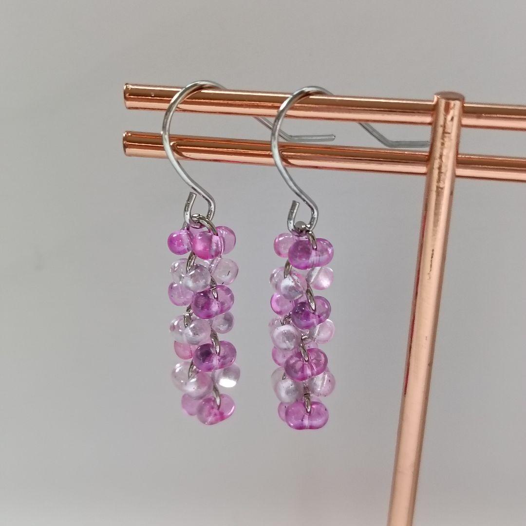 No.466 ファルファーレのピアス ハンドメイド