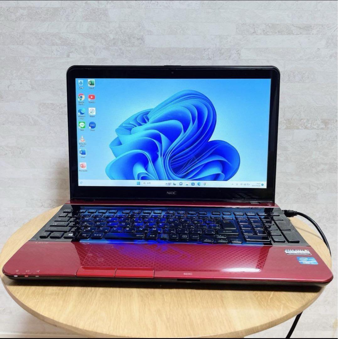 ★お得★NEC ノートパソコン Corei7 大容量HDD 動作快適 win11