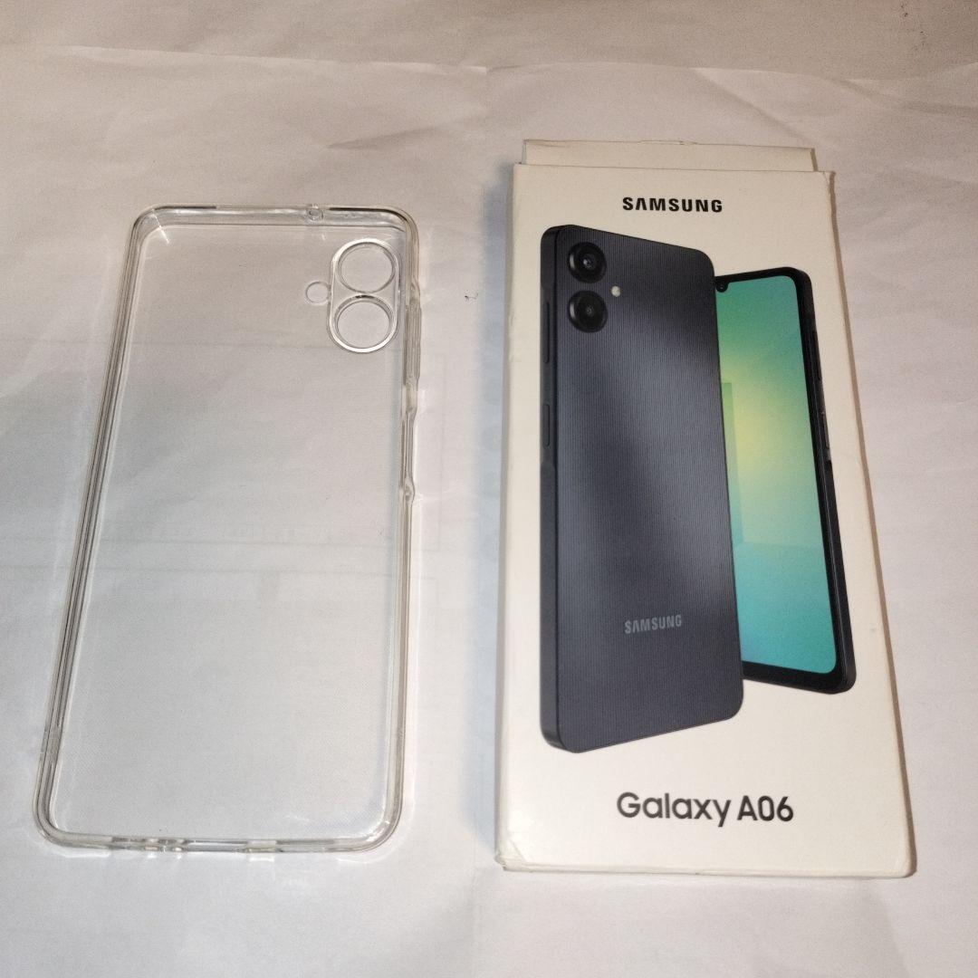【スマホカバー付】Samusung Galaxy A06 4G black