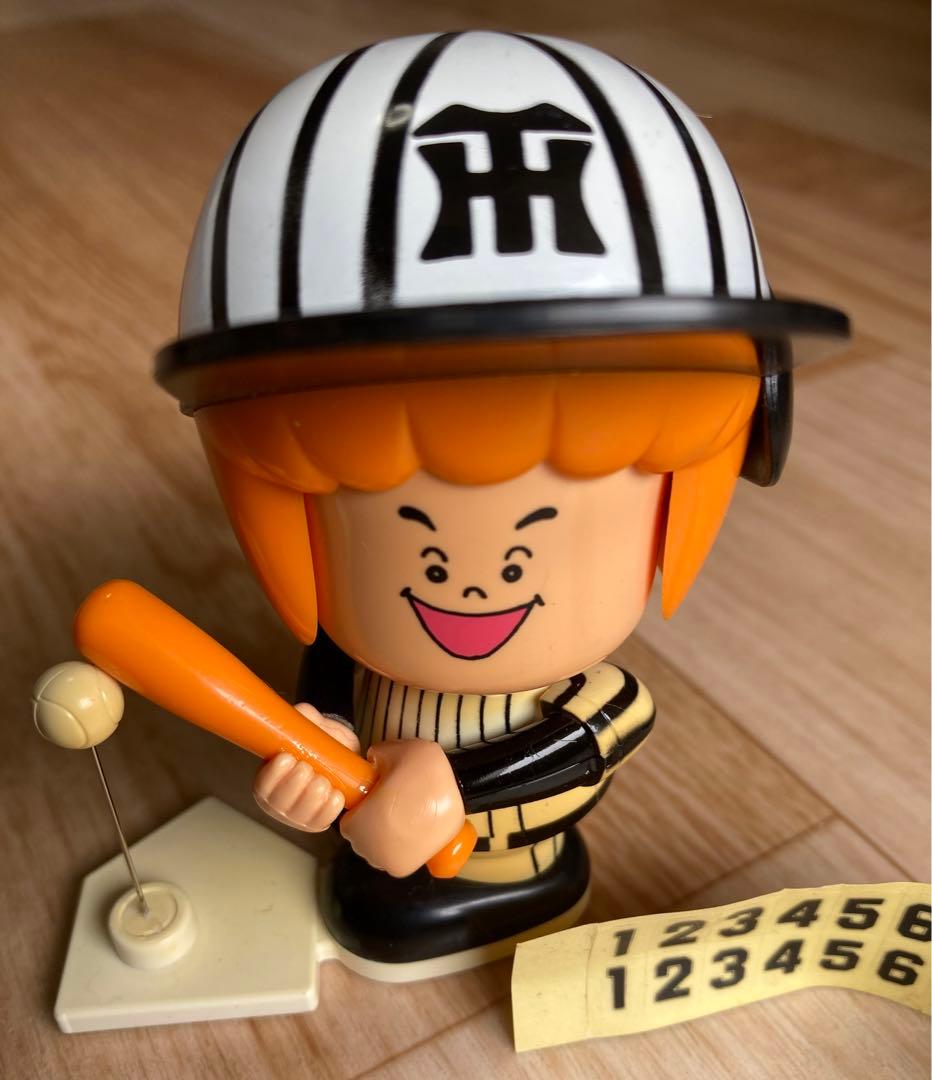 タカラ プロ野球人形 カラブリ君 阪神タイガース 昭和 日本製 TAKARA
