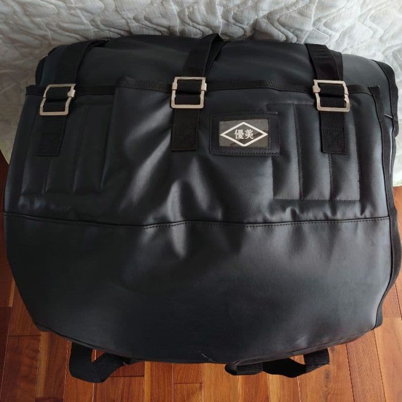 長胴太鼓 巻耳 1尺6寸 和太鼓 くりぬき かりん 諏訪工芸 専用ケース付