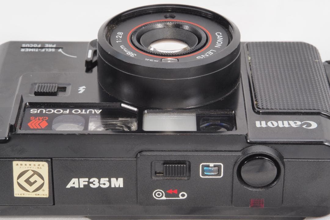 Canon Autoboy AF35M　整備済　正常動作　ストロボ発光　保証付き