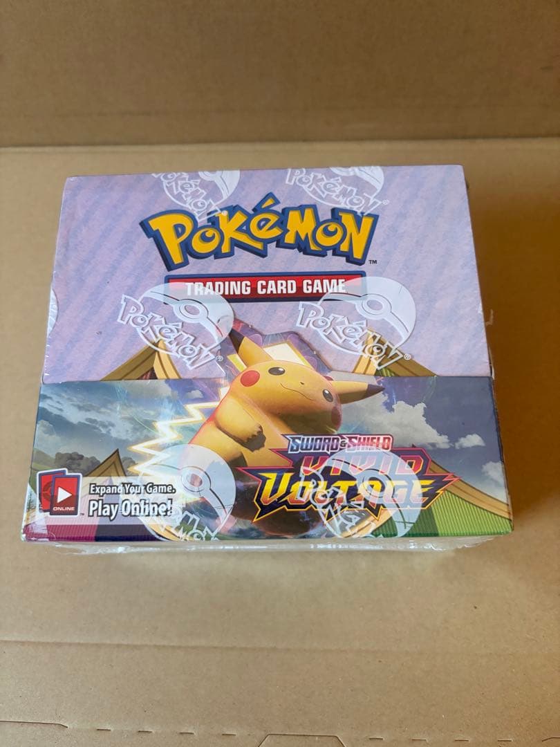 海外版　英語　Pokémon Vivid Voltage 新品未開封