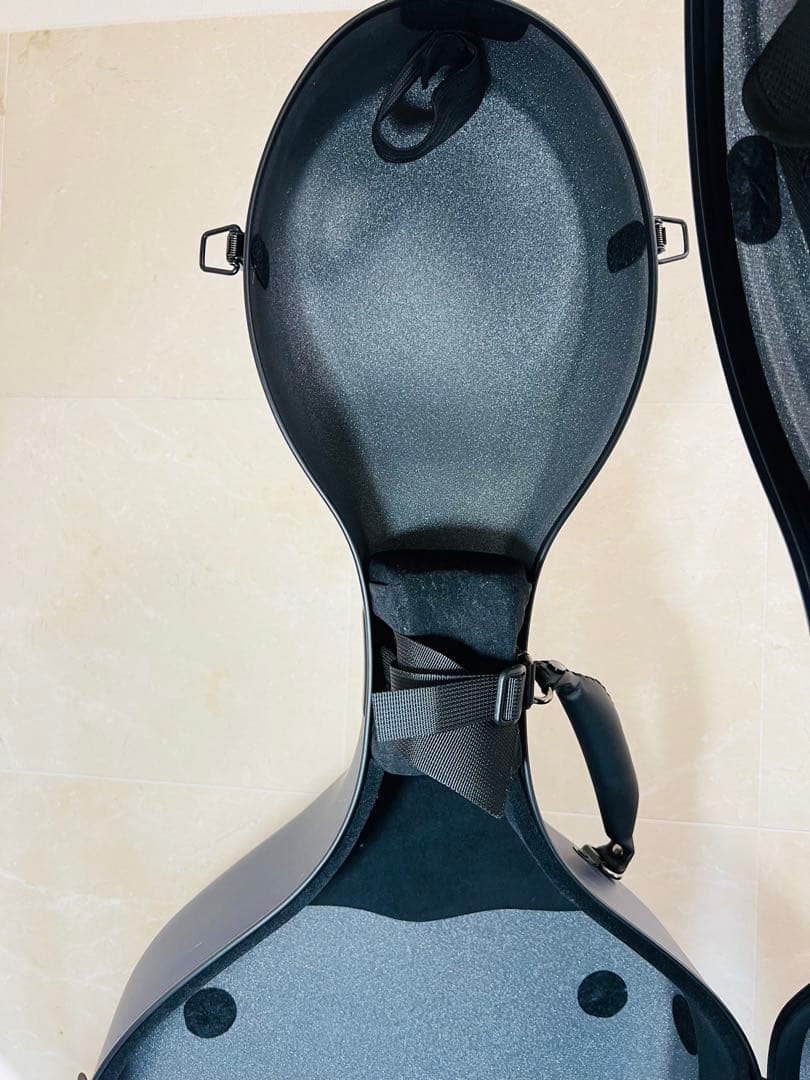 【ほぼ新品】Carbon Mac カーボンマック チェロハードケース 紺