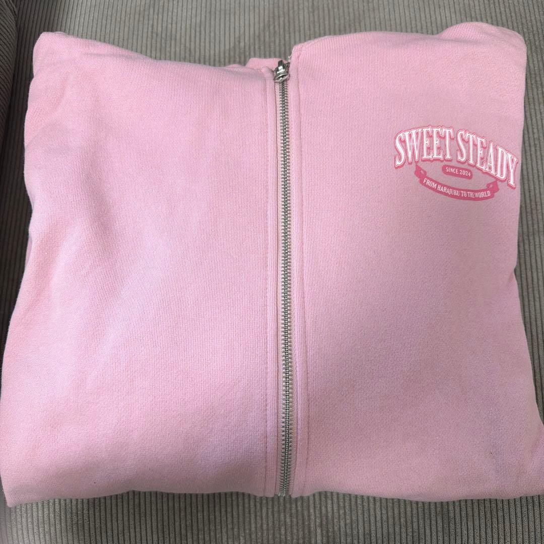 SWEET STEADY OSHI API パーカー　栗田なつか