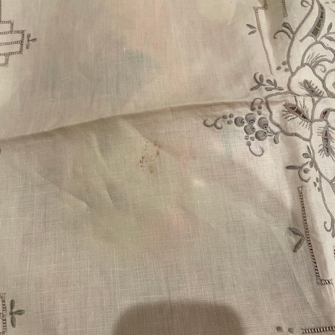 SWATOW 中国　刺繍入り　テーブルクロス　マルチカバー