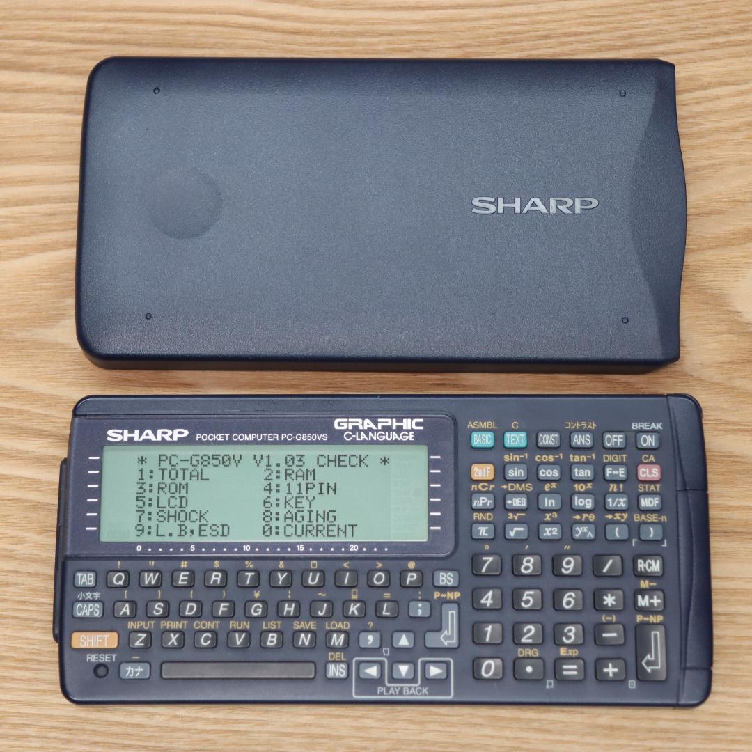 SHARP PC-G850VS ポケットコンピュータ (シャープ ポケコン)