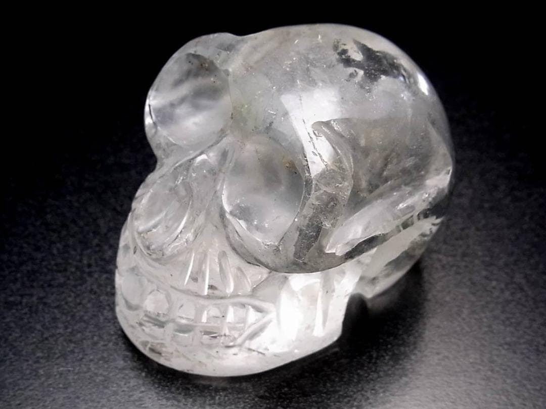 ネパール ヒマラヤ水晶製 どくろ水晶 スカルクォーツ 174g