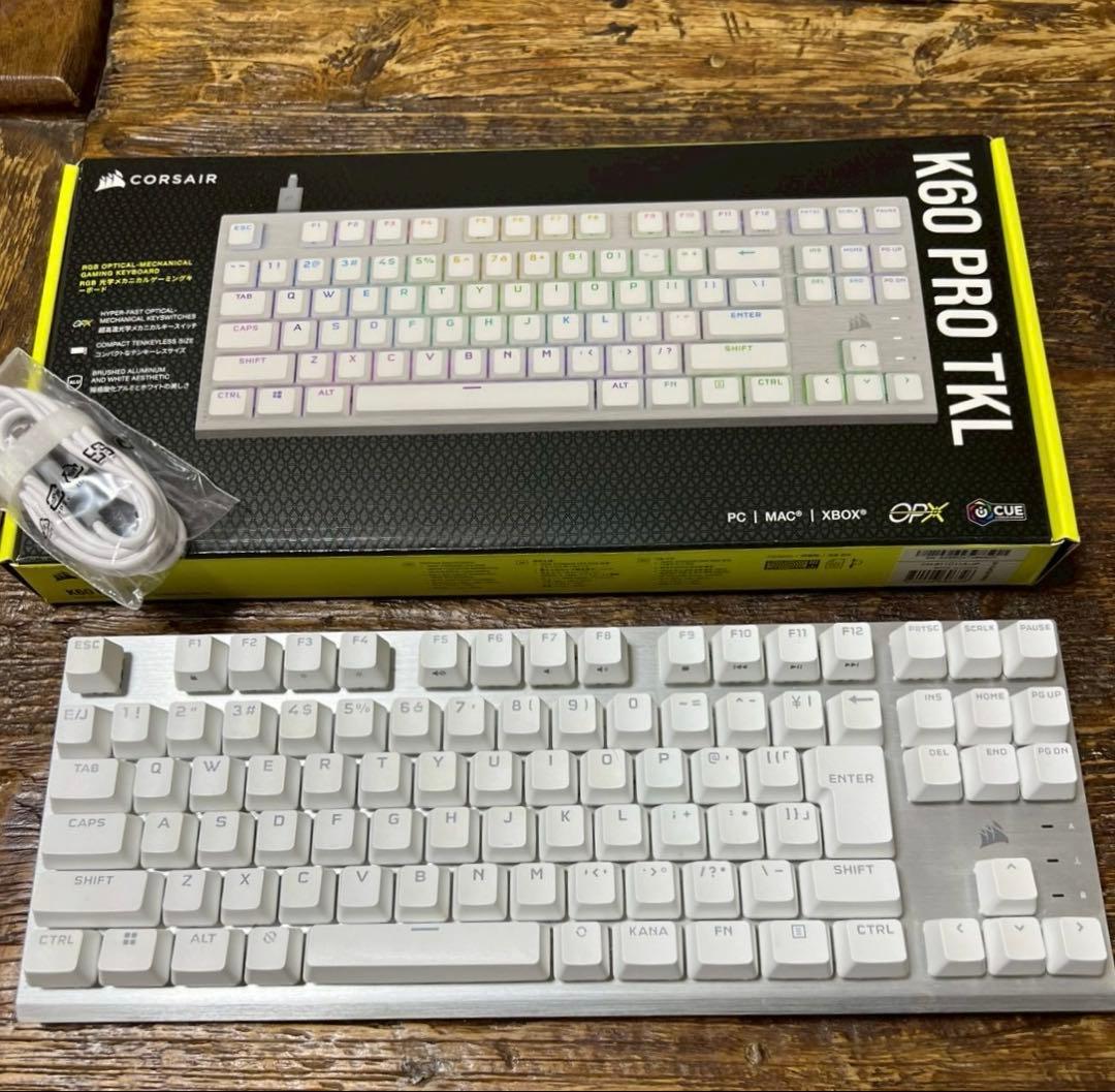 CORSAIR K60 PRO TKL ゲーミングキーボード