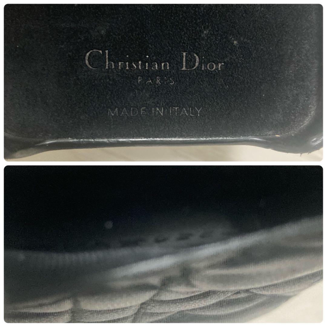 【良品】Dior　LADY DIOR　iPhone15ProMax ハート　羊革