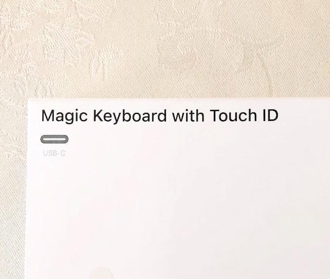 使用1回｜最新｜USB-C｜Touch ID｜Magic Keyboard｜純正