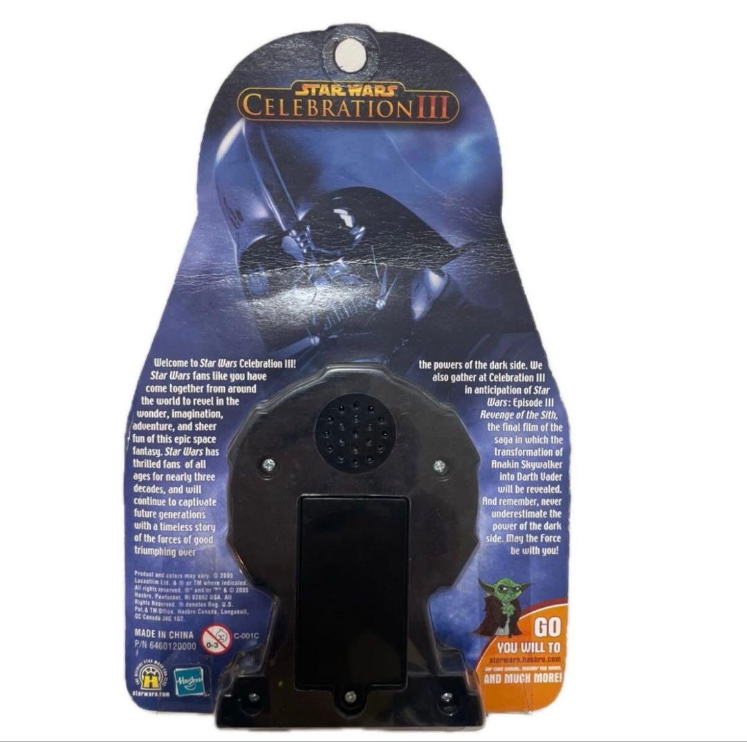 スターウォーズ ダースベイダー CelebrationIII 音声 Hasbro