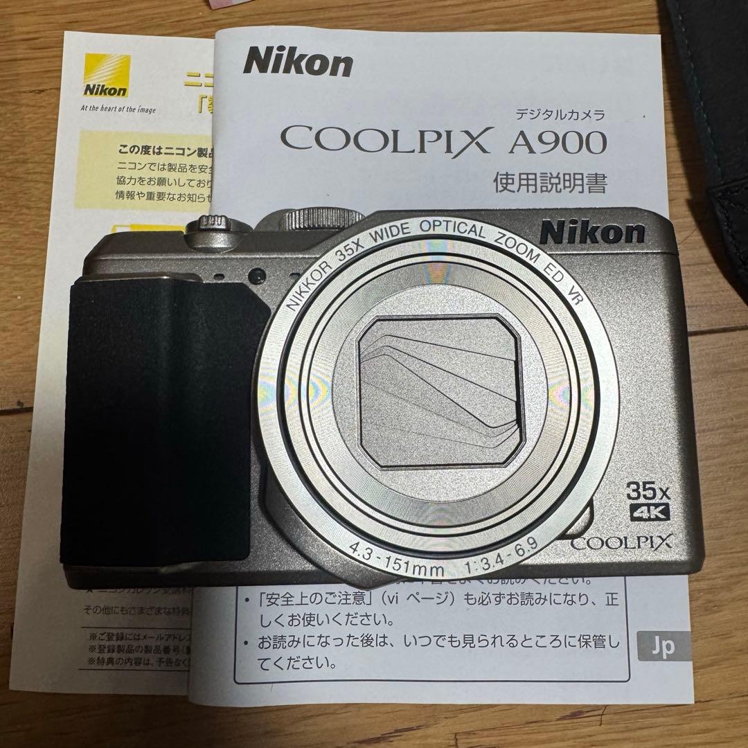 【美品】Nikon COOLPIX A900 シルバー