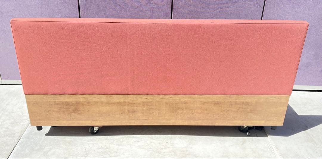 Kobayashi ベンチソファ 2〜3人掛け ファブリックソファ カフェ家具