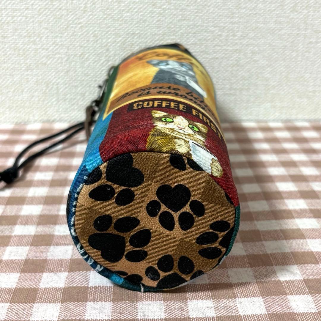 タイムレストレジャー コーヒーねこちゃんペットボトルカバー③ ハンドメイド