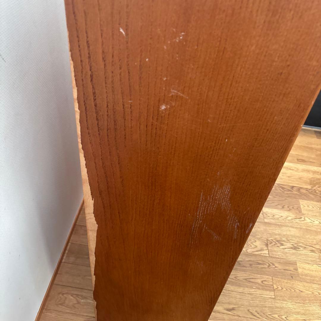 ウェーグナー　木製ブラウンオープンシェルフ 3段