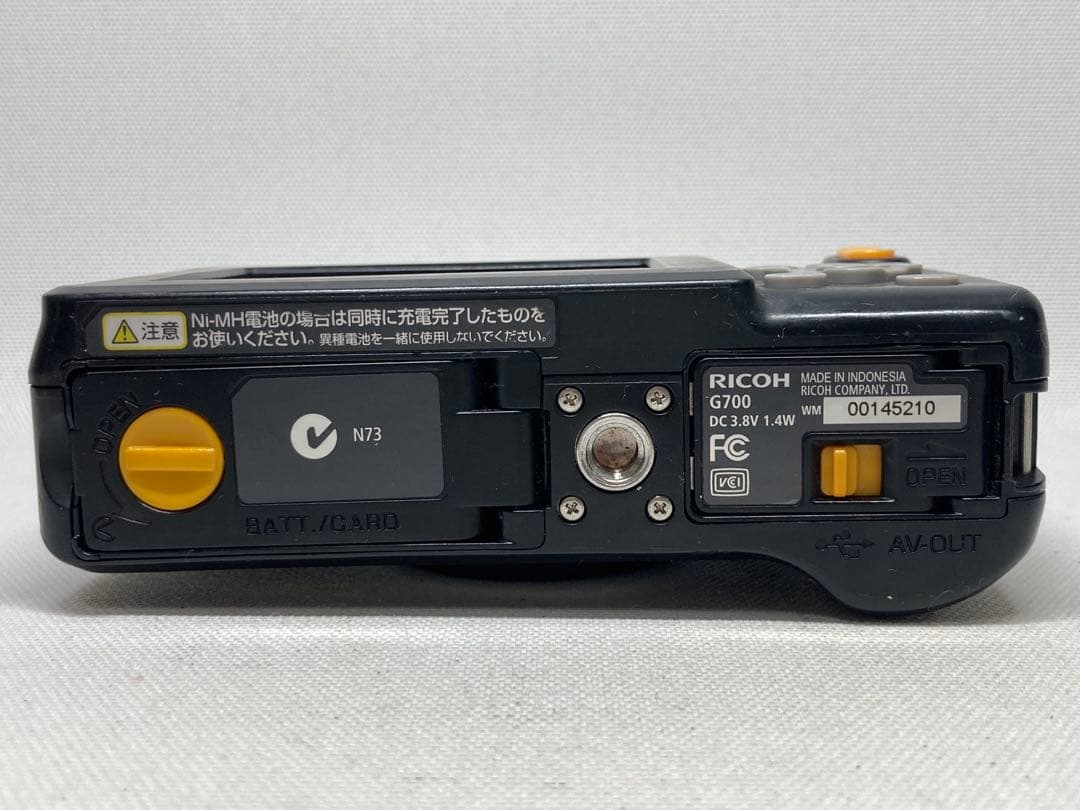 概ね美品　RICOH　G700　デジカメ　撮影例有　i180a224dd