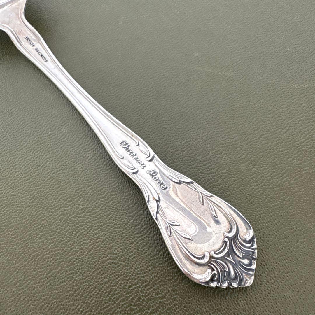 ビンテージ　ALVIN STERLINGフォーク　Chateau Rose 純銀