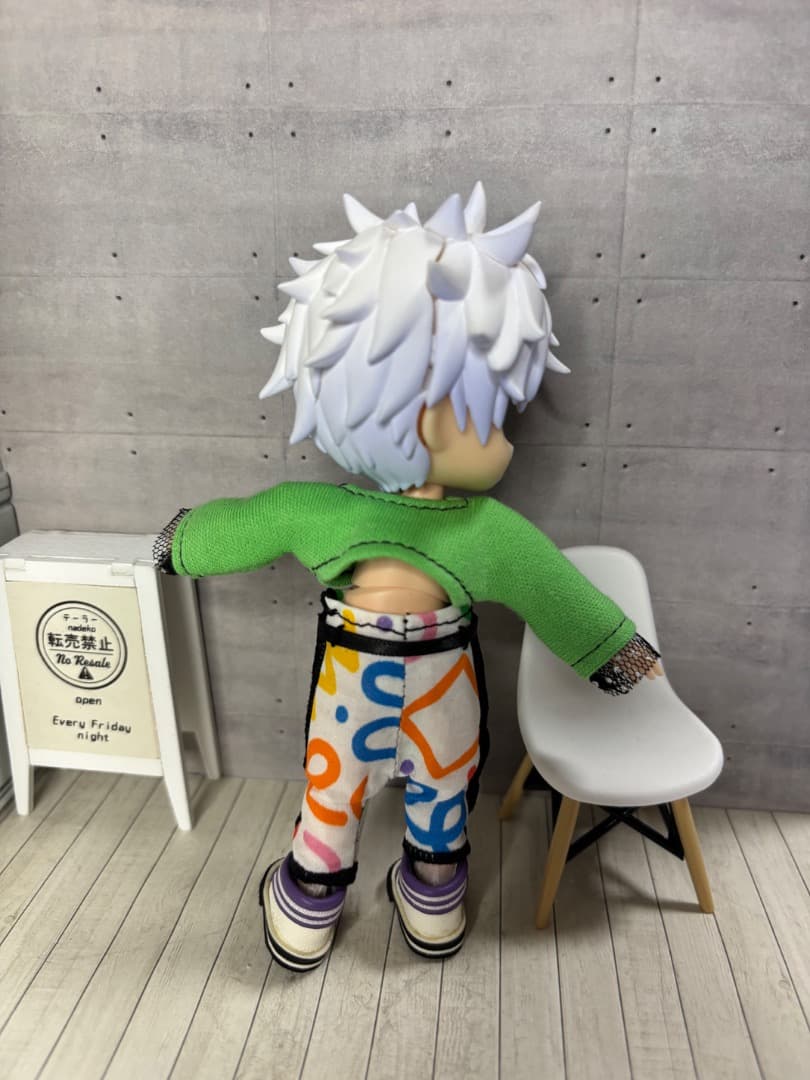 グリーン　オビツ11 ハラチラ極み丈　推しカラートップス