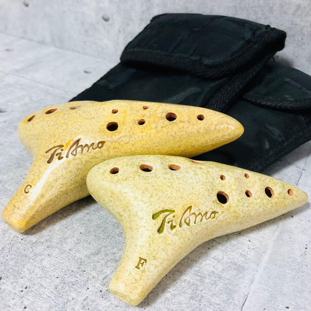 Ti Amo ティアーモ C管 F管 オカリナ ソフトケース 管楽器 笛