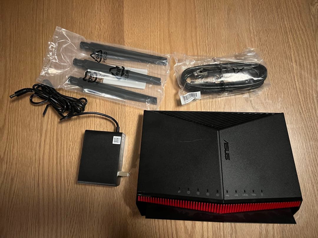 ASUS RT-BE86U 中国版 新品購入品 WiFi7ルーター BE86U
