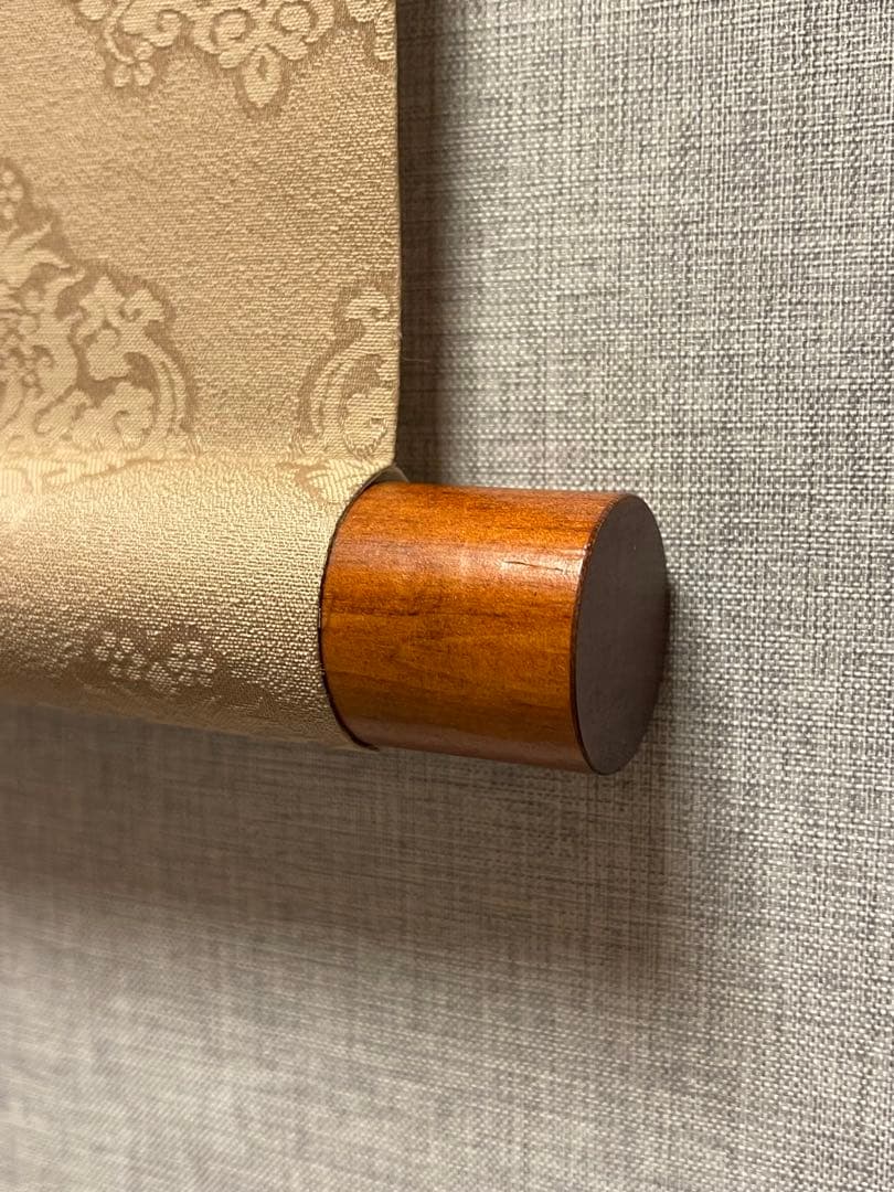 秀元 肉筆 「春梅」 日本画 絵画 掛軸 掛け軸 茶掛 梅 春