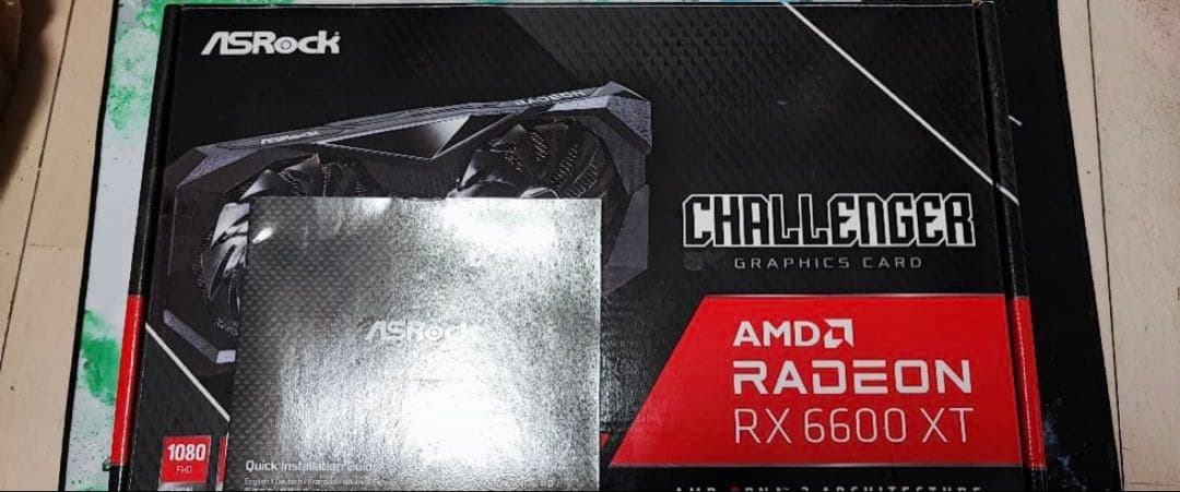 グラフィックボード・グラボ・ビデオカード ASRock Radeon RX 6600 XT Challenger