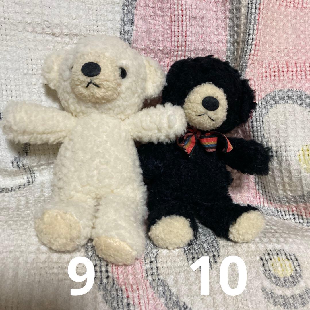 童心　ぬいぐるみ　10コセット　バラ売り不可　中古品